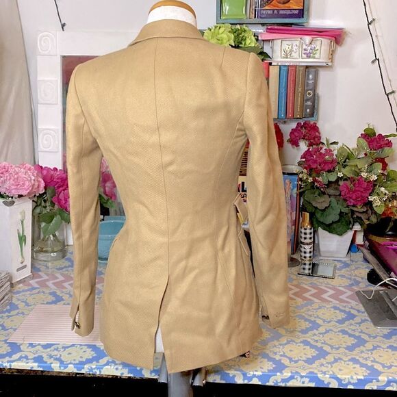 🌷 Reiss🌷 Italian Fabric Beige Blazer - Picture 7 of 9